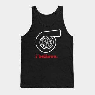 Turbo I Believe Tank Top